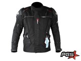 Geaca moto textila PGS 12-13-1650 protectii coloana, coate si umeri, culoare neg... Cod Produs: MX_NEW ROY07333