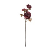 Cumpara ieftin Floare artificiala rosie verde 10x12x70 cm