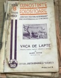 X. CRT Interbelica - Nr. 60, Seria. B, Cunostinte folositoare - Vaca de lapte