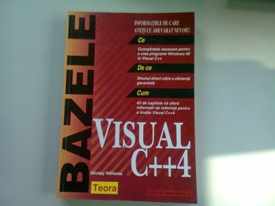 BAZELE VISUAL C++4 - MICKEY WILLIAMS foto