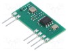 Receptor RF FM OOK 433,92MHz AUREL 3VDC 4,3mA