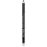 Astra Make-up Black Glitter creion de ochi, cu sclipici in creion culoare Deep Black 1,1 g