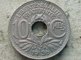 FRANTA-10 CENTIMES 1936