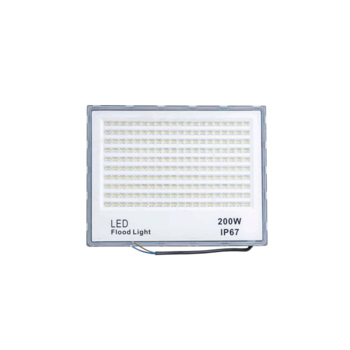 Proiector LED 200W, rezistent IP67, dimensiuni 32x25x2 cm