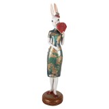 Cumpara ieftin Figurina Iepuras Paste polirasina multicolora &Oslash; 18x80 cm