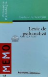 Cumpara ieftin Lexic de psihanaliza - 1998 - Frederic De Scitivaux (W54)