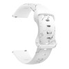 Curea silicon, compatibila Samsung Galaxy Watch6 Classic 47mm, VD Very Dream&reg;, Quick Release, White Frost