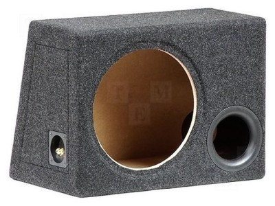 Carcasă difuzor BASSER MDF melanj negru 300mm &amp;Oslash; orificiu 280mm foto