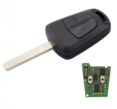 Cheie Auto Completa Techstar, Compatibila Opel Astra H, Corsa D, Zafira B, Meriva, Combo (2004-2014) - PCF7941 Higtag2, 434 MHz, cu 2 Butoane foto