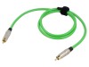 Cablu RCA Aurit Verde 1m