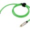 Cablu RCA aurit verde 1m