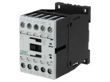 Contactor 3-polar EATON ELECTRIC - 9A, 220VDC, cu contacte auxiliare NC