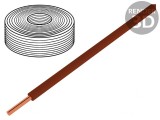 Cablu litat maro 0,5mm2 PVC 10m