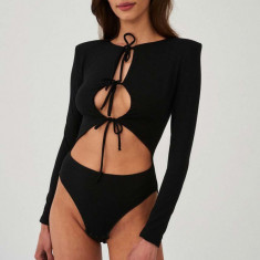 Undress Code body Con te Bodysuit femei, culoarea negru, neted, 535