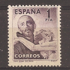 Spania 1950 - 400 de ani - San Juan de Dios, MNH