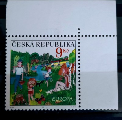 Cehia 2004 Europa Cept Vacanța serie 1v neștampilata foto