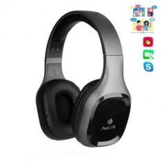 Casti Bluetooth Over-Ear Artica Sloth, gri, NGS foto