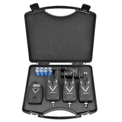 Set 4 avertizoare wireless Baracuda TLI34 + receptor TLI34B foto