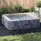 VidaXL Folie pentru Bază de Piscină Negru 396 x 396 cm