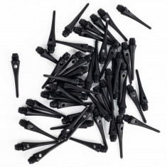 Vârfuri săgeți plastic Soft tip Negru X50