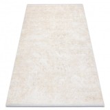Covor modern DUKE 51541 crem - Geometric, structurat, foarte moale, franjuri, 200x290 cm