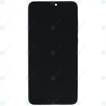 Huawei P20 Pro (CLT-L09, CLT-L29) Capac frontal modul display + LCD + digitizer negru foto