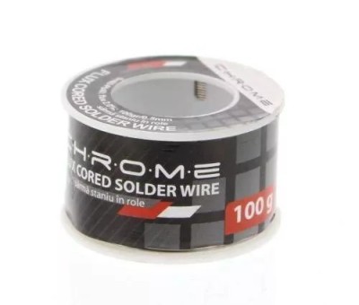 Fludor 100gr 0.5mm Flux 2% SN60 PB40 Chrome foto