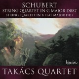 Schubert: String Quartets D112 &amp; D887 | Takacs Quartet