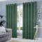 Draperie tip tesatura in cu inele gri, Madison, 150x245 cm, densitate 700 g/ml, Yone, 1 buc