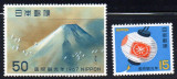 JAPONIA 1967, Turism, Pictura, serie neuzata, MNH, Nestampilat