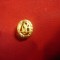 Insigna veche DSB - Sport Militar -metal aurit ,h=1,7cm DDR