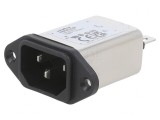 Conector Alimentare AC Soclu Tată C14 6A 250V