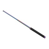 Cumpara ieftin Baston Telescopic Pliabil DEPOX&reg;, Finisaj Multicolor, M&acirc;ner Antiderapant, 52 cm