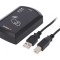 Cititor RFID HITAG USB 10-24V cu LED și Antenă