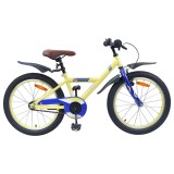 vidaXL Bicicletă pentru Copii 20 Inci pentru 6-11 ani Galben 42009616