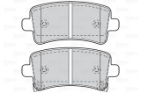 VALEO 302120 FIRST set placute frana,frana disc