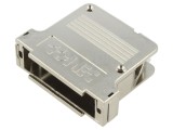 Carcasă D-Sub ecranată pe cablu, unghi 45&deg;, Amphenol CONEC