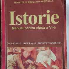 ISTORIE CLASA A VI A - BURLEC LAZAR TEOEDORESCU EDITURA ALL