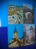 HOPCT LOT 2157 SIBIU -4 CARTI POSTALE-CIRCULATE