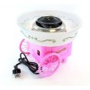 Aparat Vata de Zahar pe Bat Cotton Candy Maker, 500W, Rosu/Albastru + 10 Bete &amp; Lingura - Ideal Petreceri Copii, Cadou