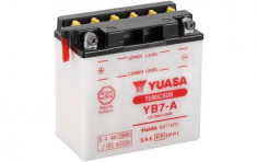 Yuasa scuter maxiscuter moto YB7-A 135x75x133 12V 8Ah 124A Suzuki foto