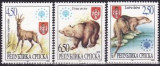 C302 - Serbia (Bosnia si Herzegovina) 1997 - Fauna 3v. neuzat,perfecta stare, Nestampilat