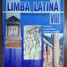 Limba latina. Manual pentru clasa a VIII-a - Doina Ionescu, Ciresica Vladulescu