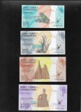 Set Madagascar 100 + 200 + 500 + 1000 ariary 2017 unc