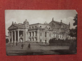 Iasi - Teatrul National - carte postala interbelica necirculata, Fotografie