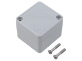 Carcasă universală HAMMOND 1555 policarbonat 50x52x40 mm IP68 gri deschis