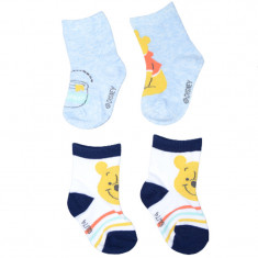 Set 2 perechi de sosete pentru baieti Disney Winnie the Pooh SSPB-04, Multicolor foto