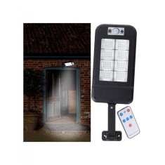 Lampa Stradala cu Panou Solar Senzor de Miscare si Telecomanda dimensiune 30 - 14 - 3 cm