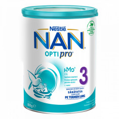 Lapte praf Nan 3 Optipro, incepand de la 12 luni, 800g, Nestle