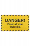 Cumpara ieftin Artsy Doormats pres Danger Enter At Your Own 70 x 40 cm